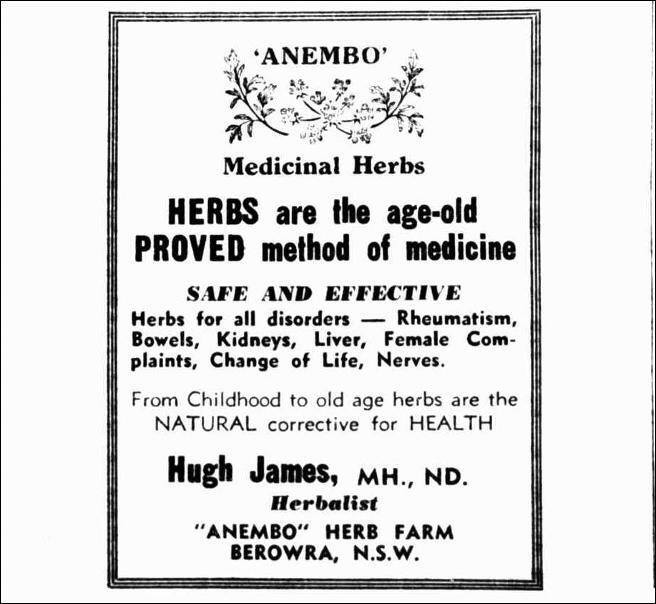 Anembo Herb Farm Berowra