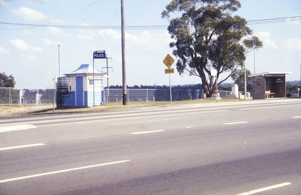 Bus shed and old Police Station, Berowra