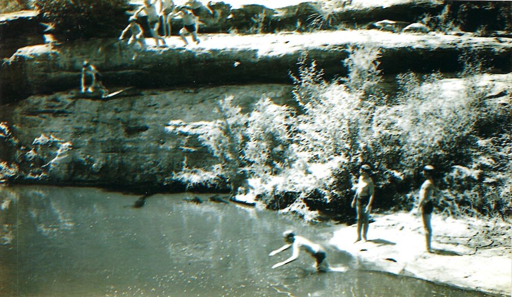 Swimming at Fishponds