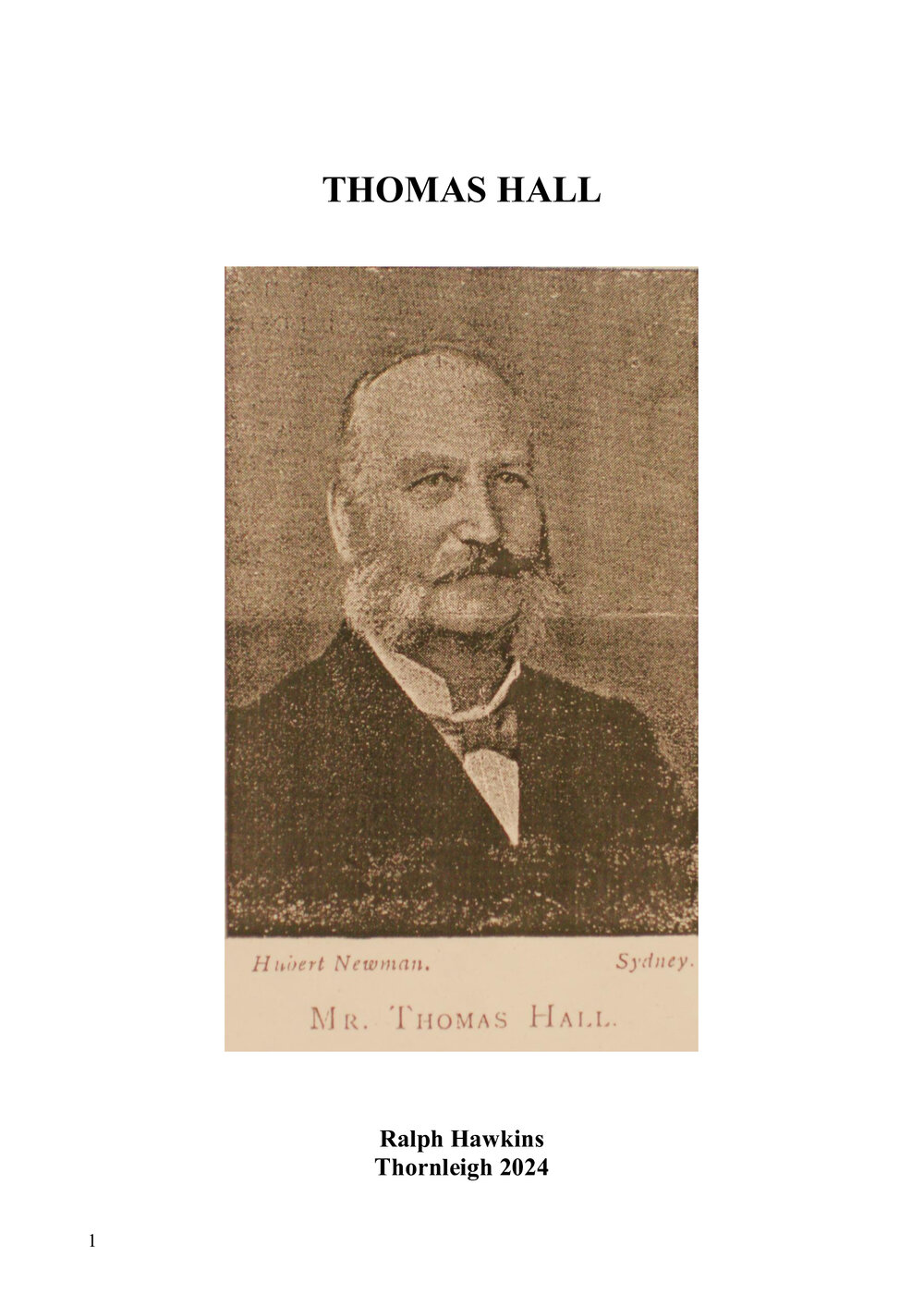 Thomas Hall - Biography 