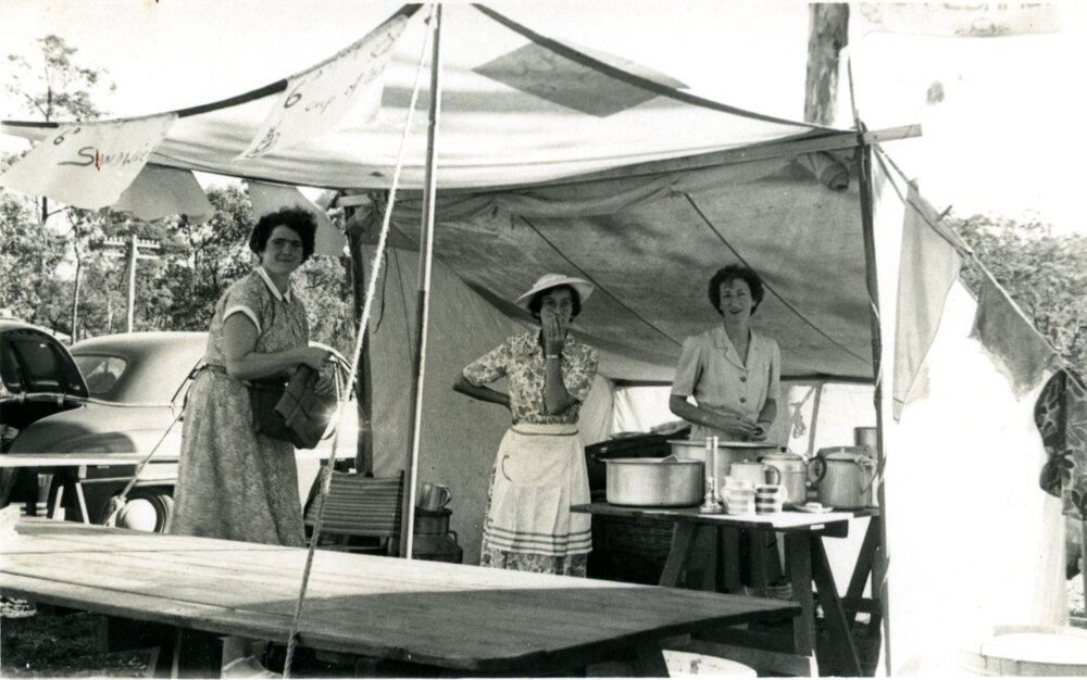 Mimi Streber, Norma Searle and Ethel Morton