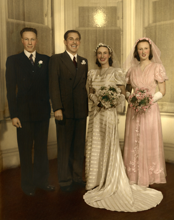 Wedding at 'Eltham', 74 Beecroft Road, Beecroft c.1947