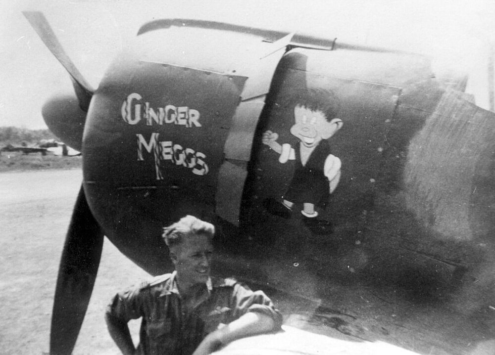 Ginger Meggs - Good Luck signs during WWII