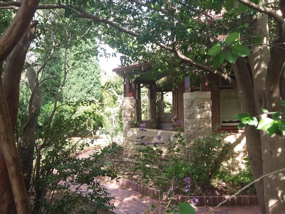 Verandah of 'Eltham', Beecroft 2018