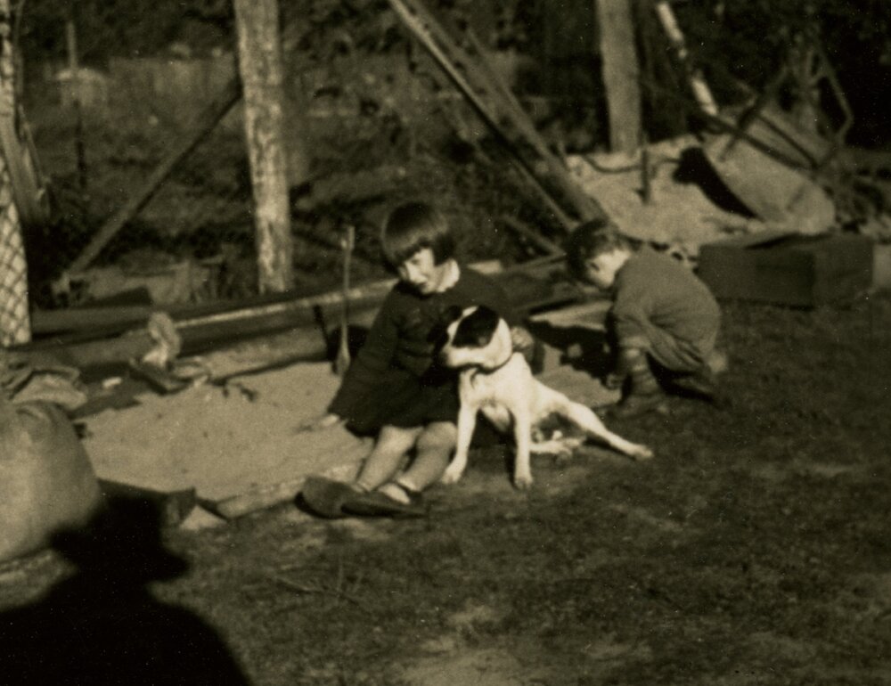 Backyard at 'Eltham', Beecroft, c.1937
