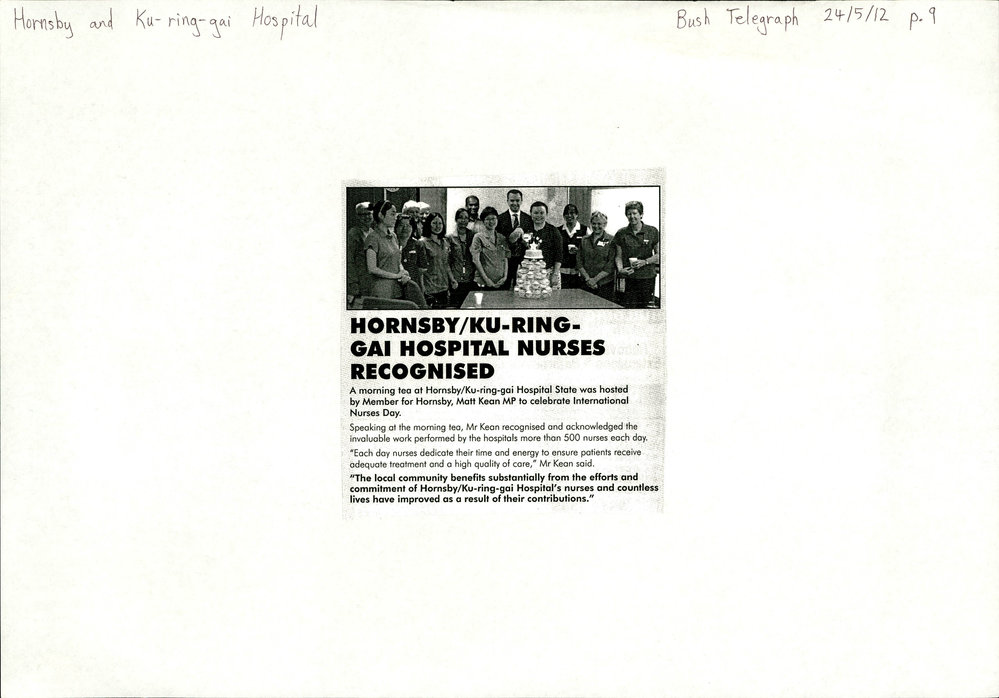 Hornsby Ku-Ring-Gai Hospital