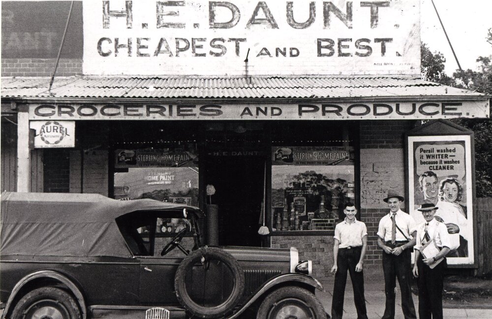 H. E. Daunt Grocery and Produce Store, Hornsby 