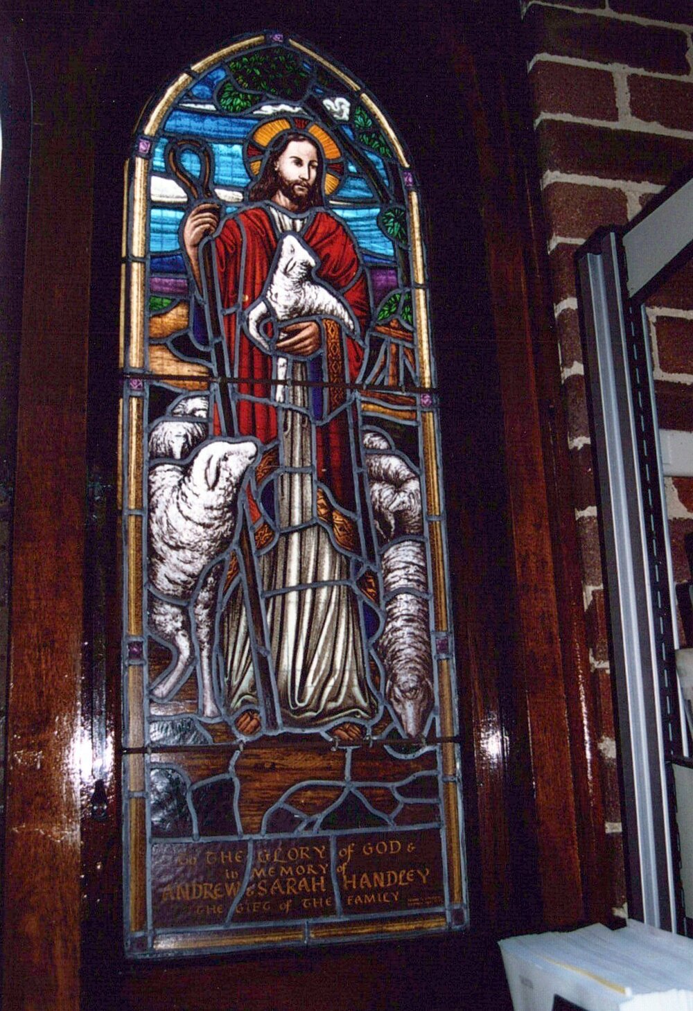 Handley Memorial Window, Galston Library 2001