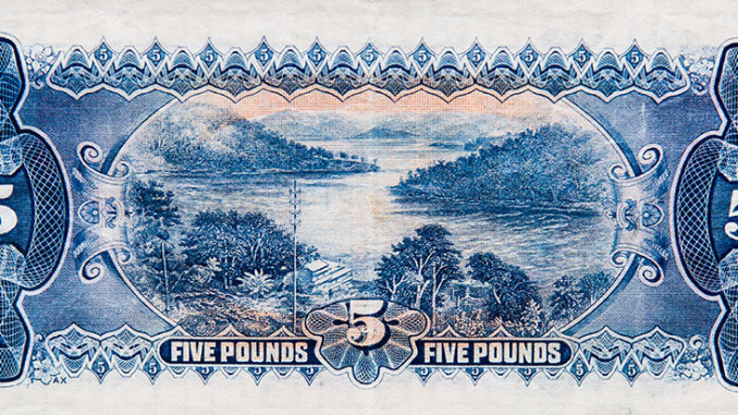 The Village on the Five Pound Note