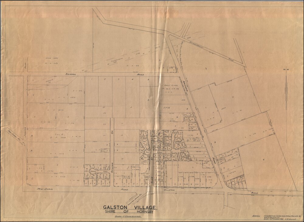 Galston Village Plan 1966