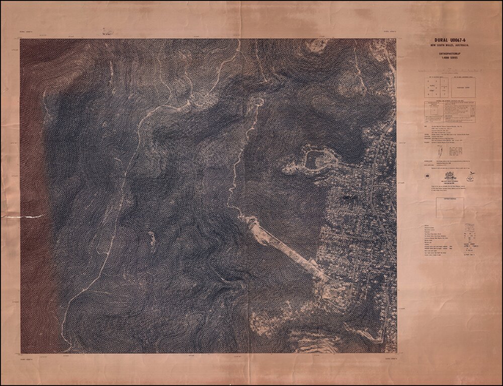 Dural, orthophotomap 1978