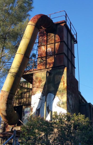 Abandoned Crusher Plant at Hornsby Quarry