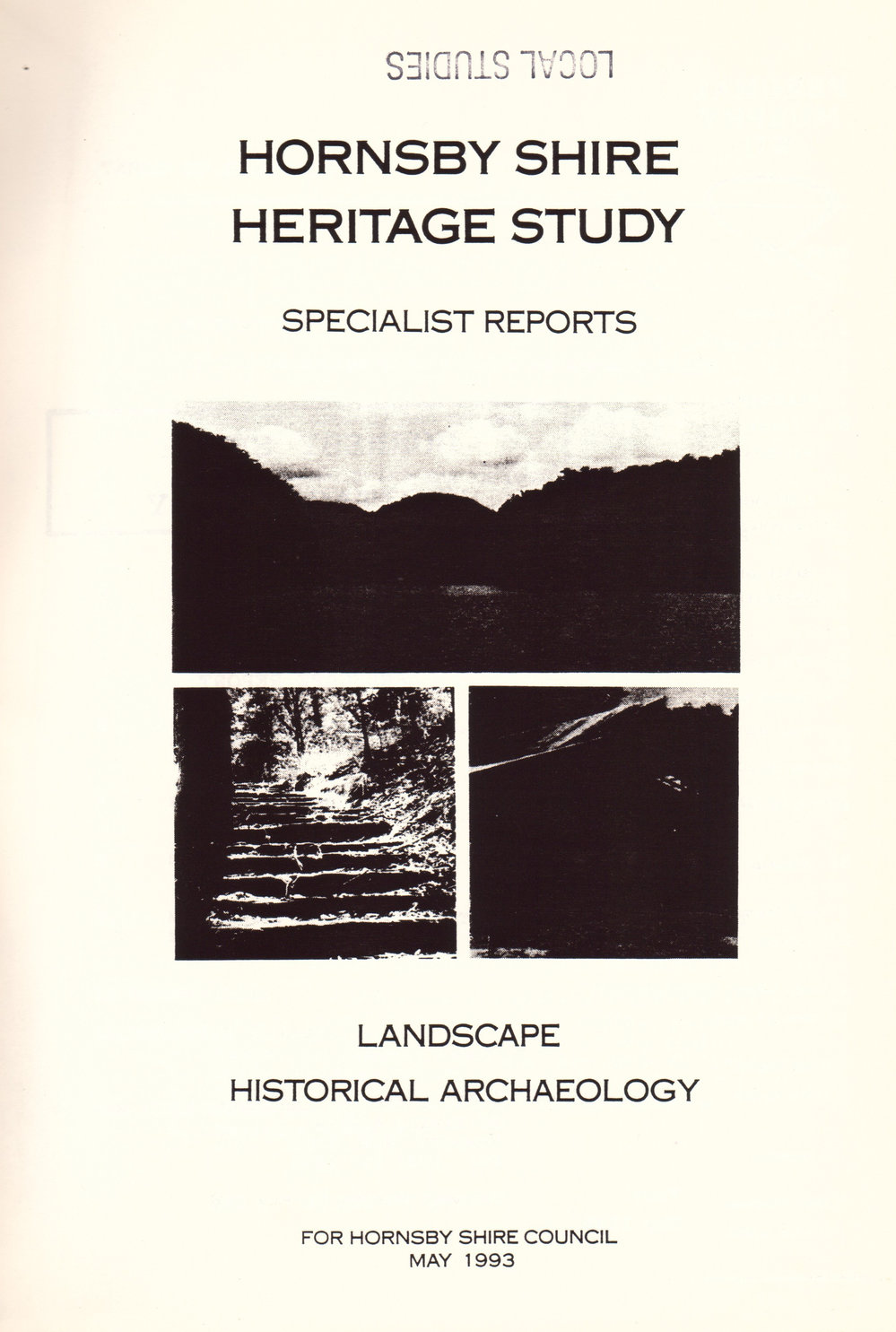 Hornsby Shire Geography Hornsby Shire Heritage Study