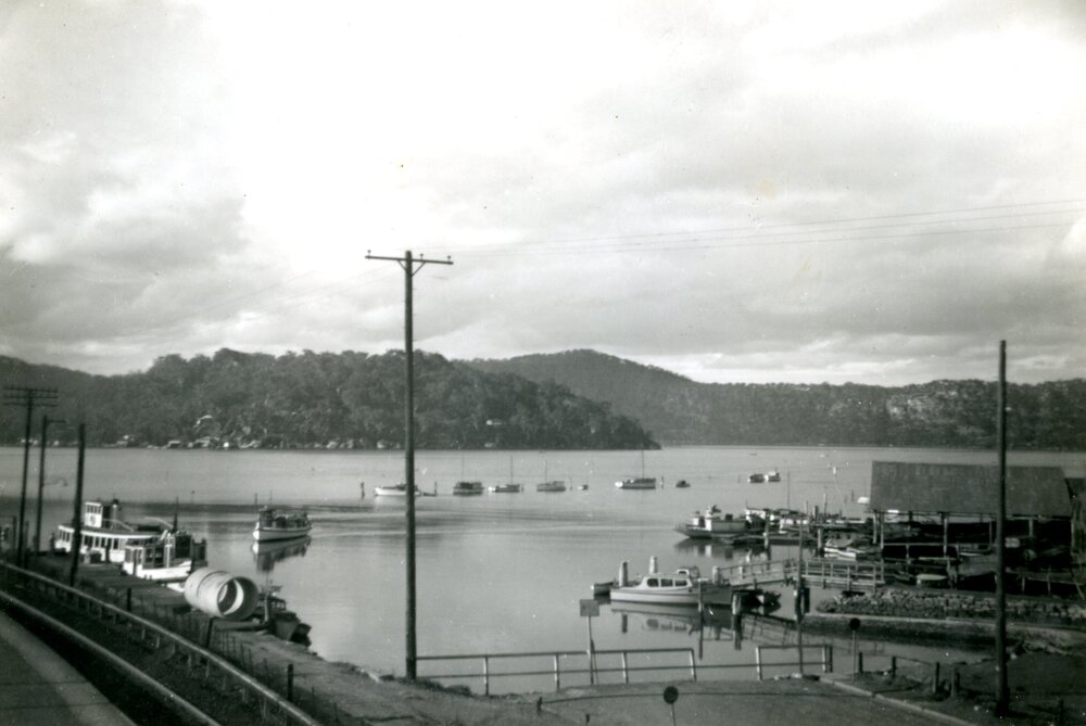 Old boat sheds at Brooklyn