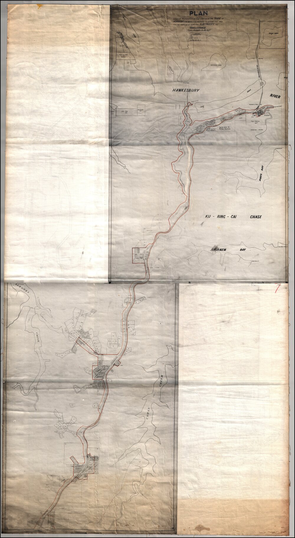 Electricity Plan - Brooklyn to Mount Kuring-gai