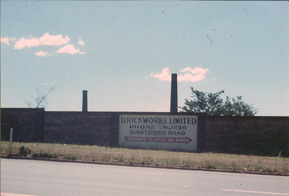 Brickworks Limited sign c.1970s