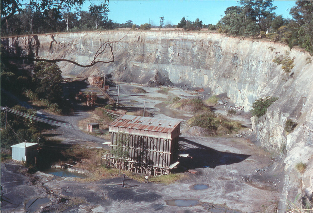 Thornleigh Brickworks brickpit c.1970s