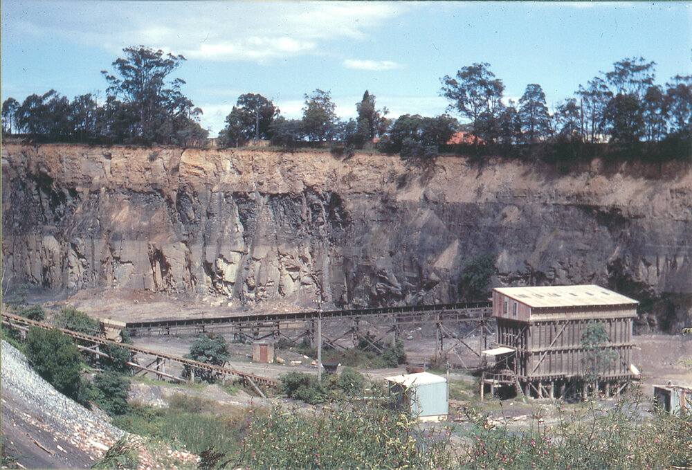 Thornleigh Brickworks pit c.1970s
