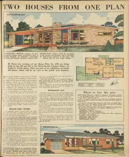 Two houses from one plan