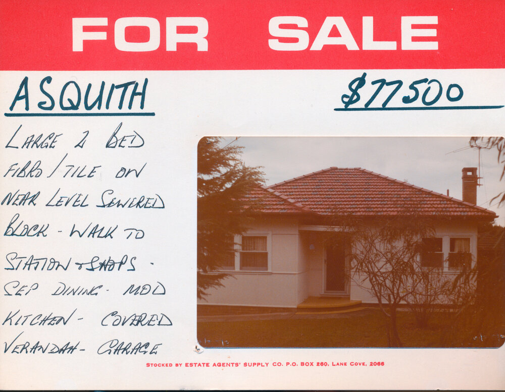 Real Estate Advertisement - Asquith