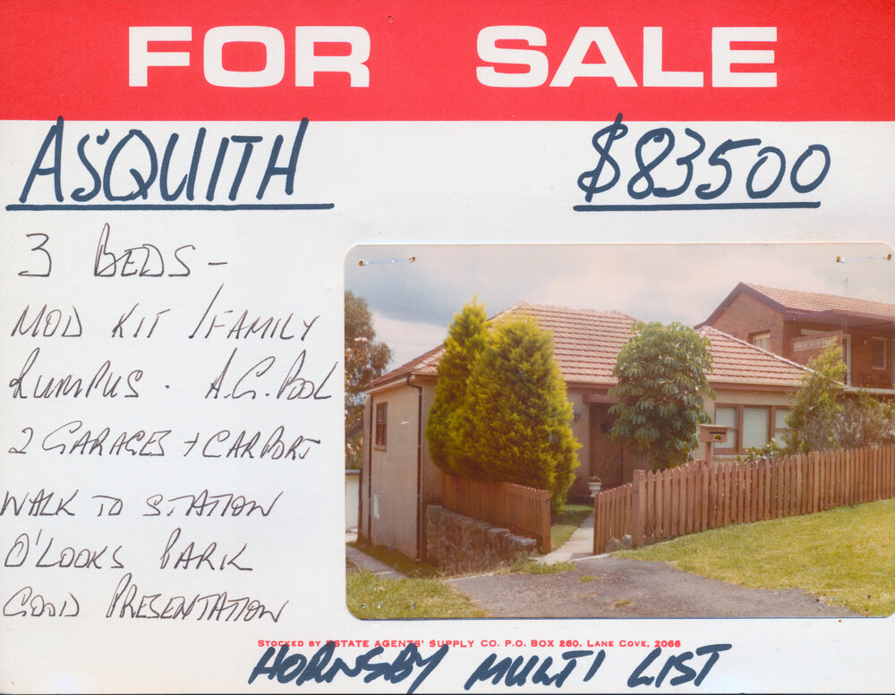 Real Estate Advertisement - Asquith