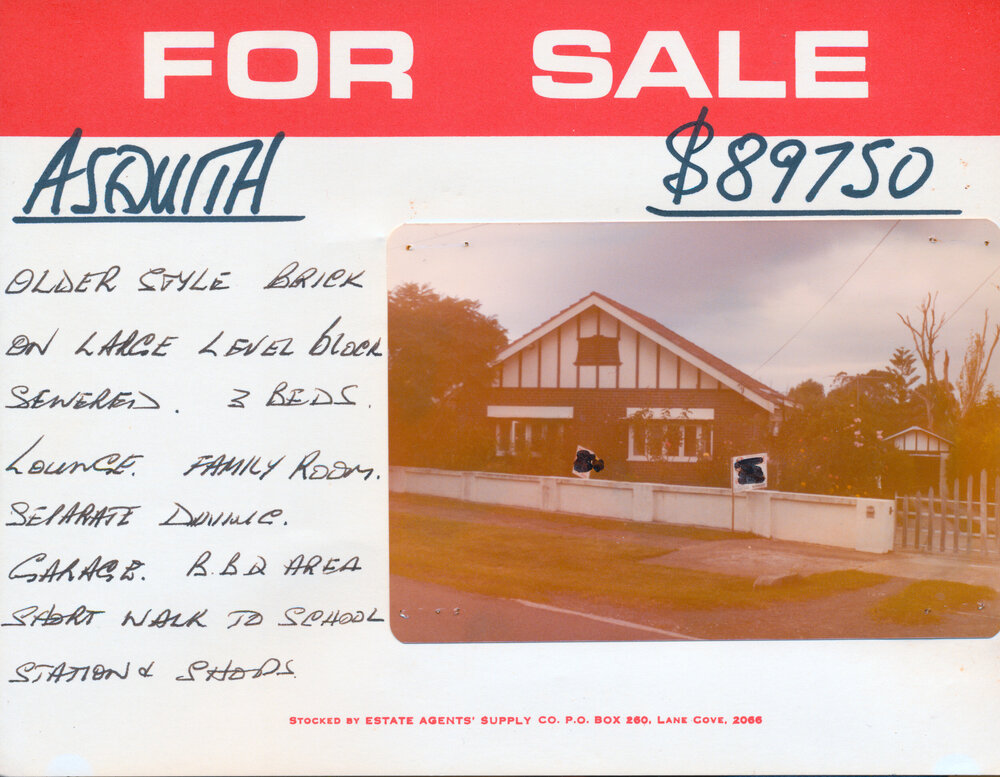Real Estate Advertisement - Asquith
