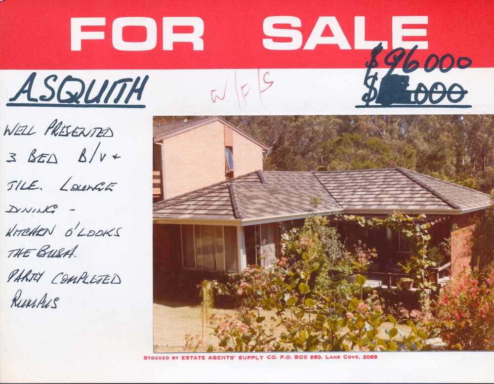 Real Estate Advertisement - Asquith