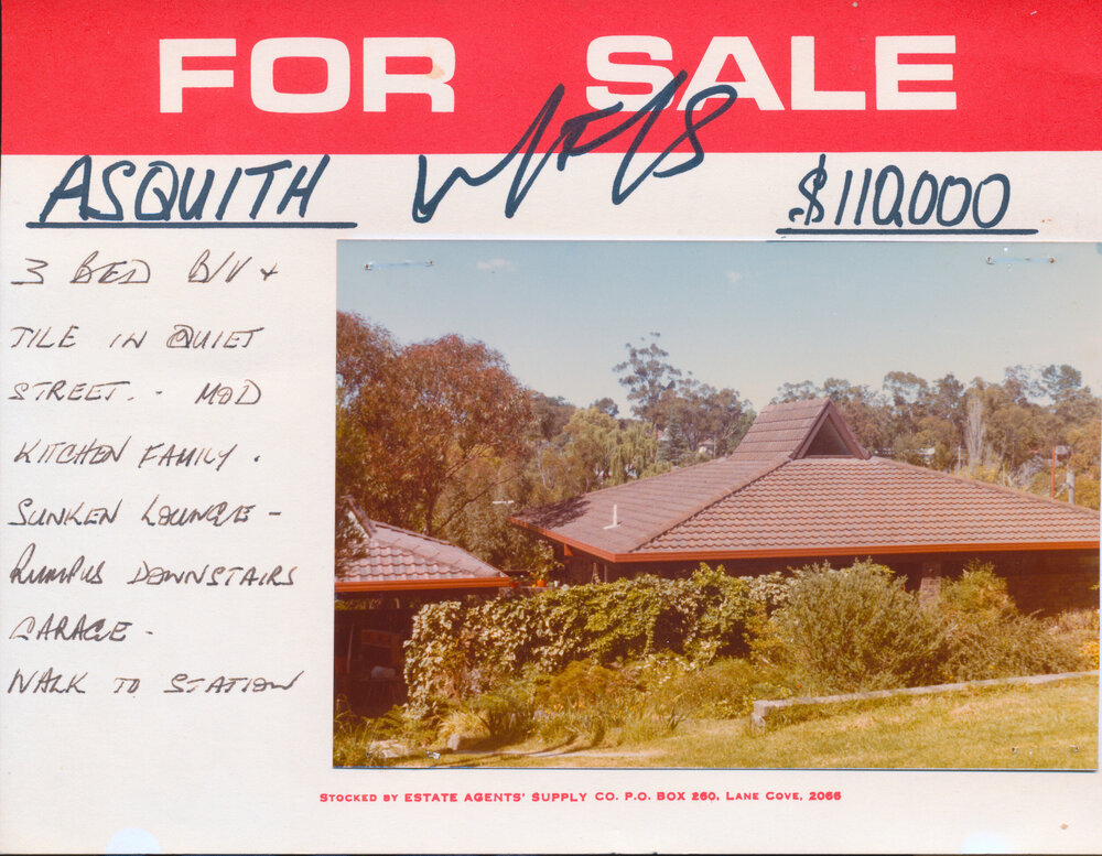 Real Estate Advertisement - Asquith