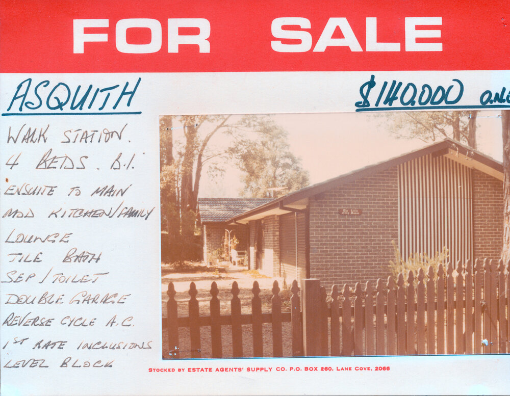 Real Estate Advertisement - Asquith