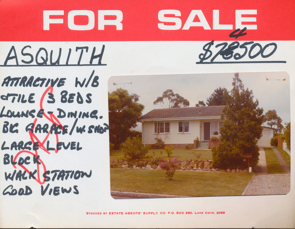 Real Estate Advertisement - Asquith