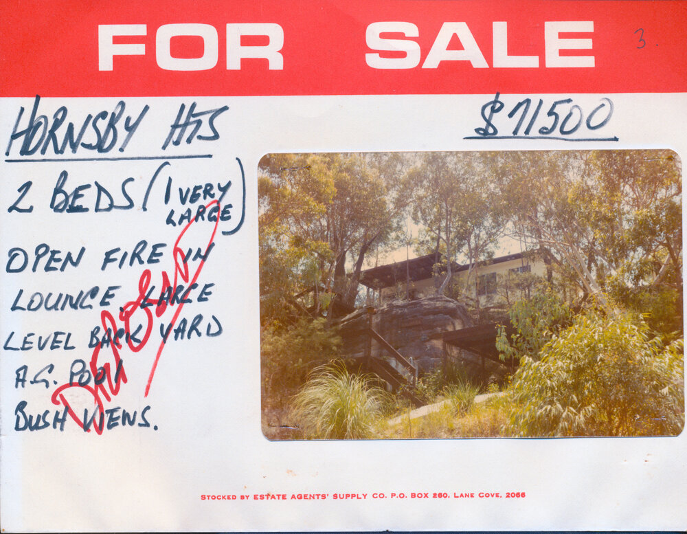 Real Estate Advertisement - Hornsby Heights