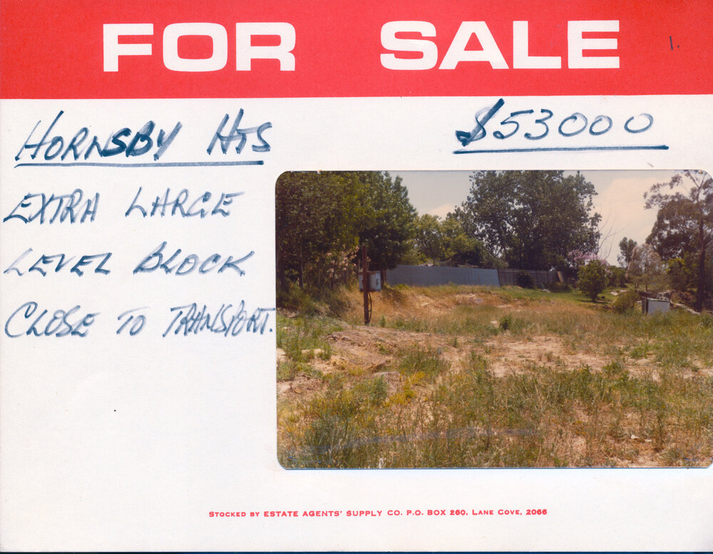 Real Estate Advertisement - Hornsby Heights