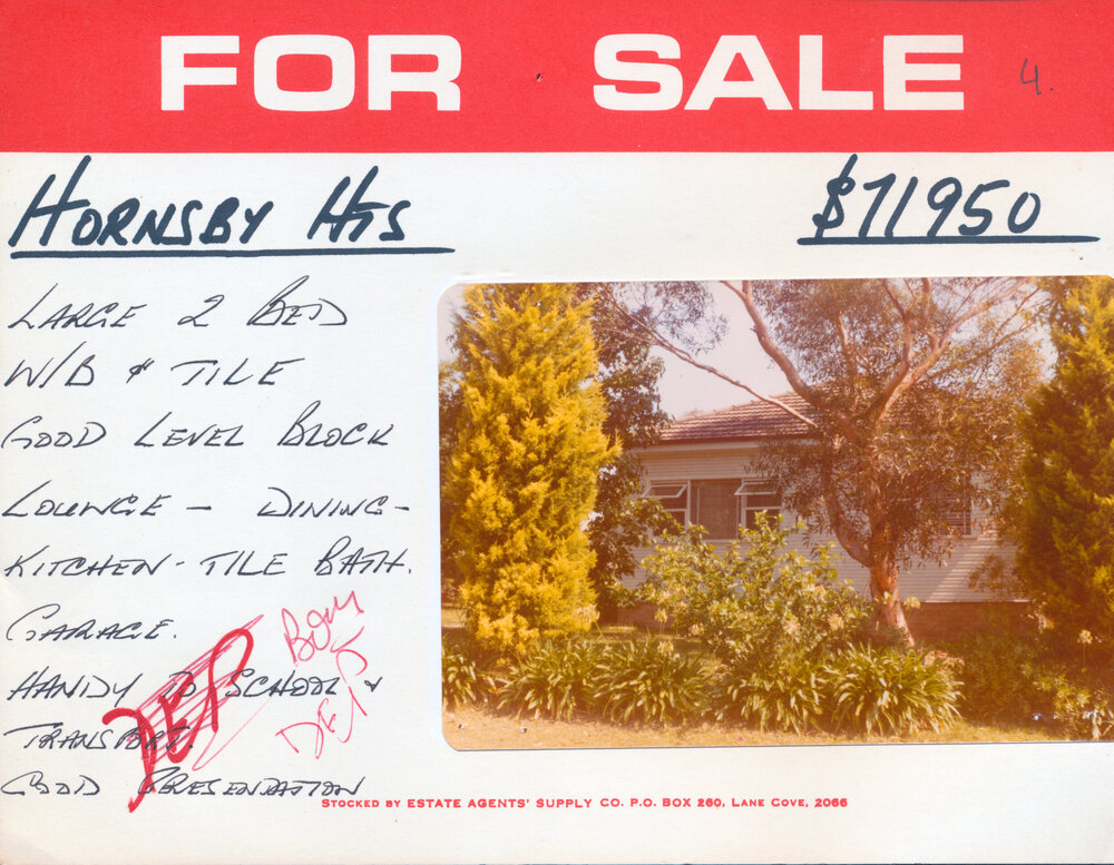 Real Estate Advertisement - Hornsby Heights
