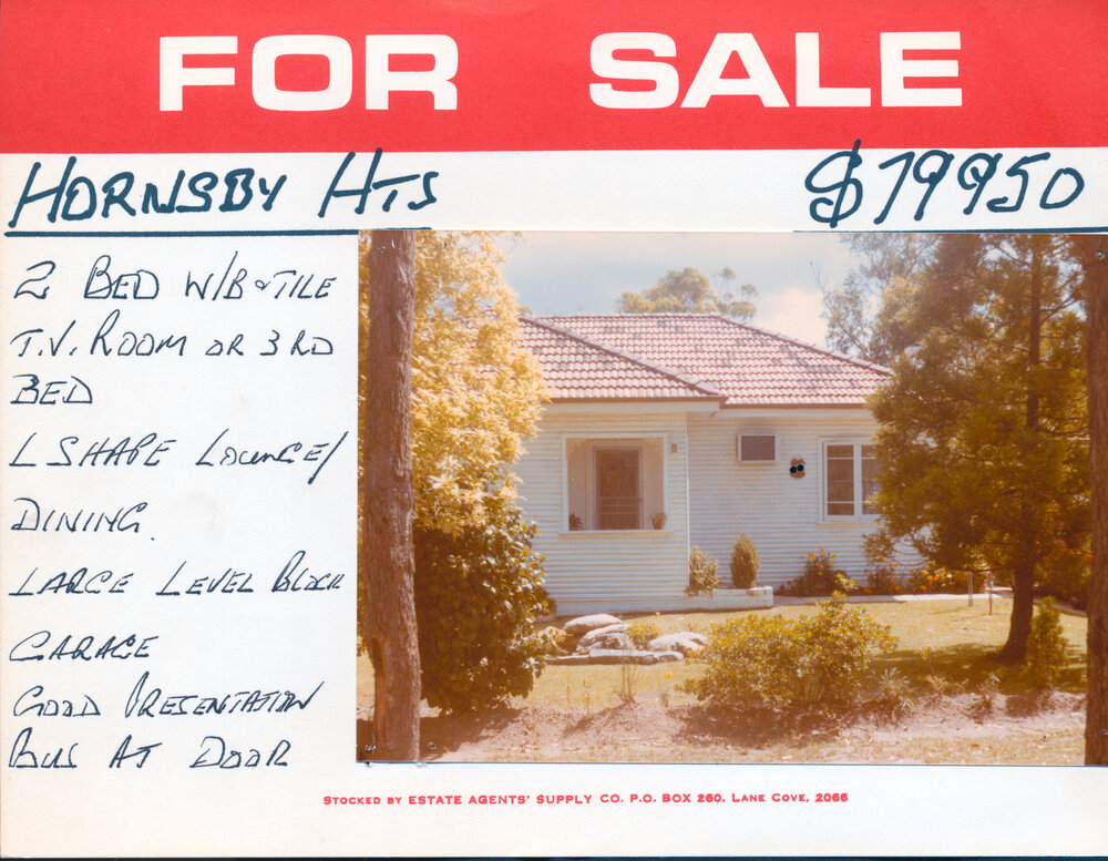 Real Estate Advertisement - Hornsby Heights