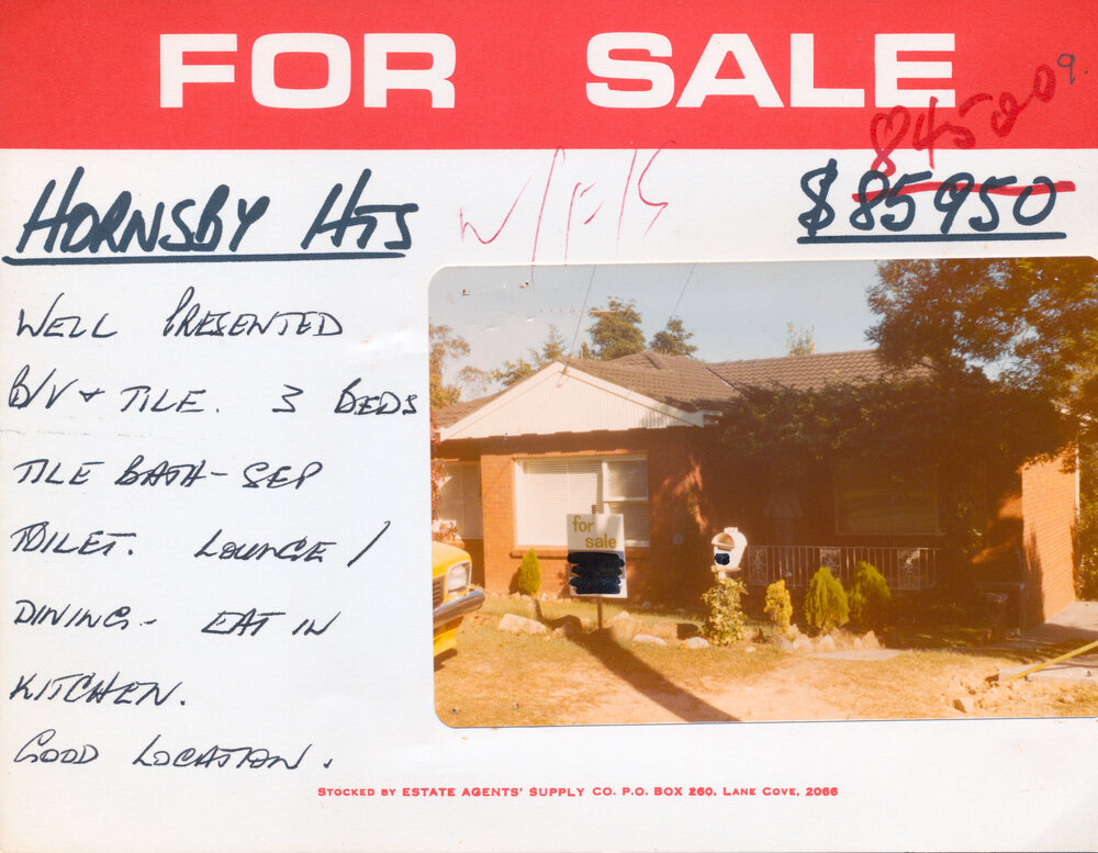 Real Estate Advertisement - Hornsby Heights