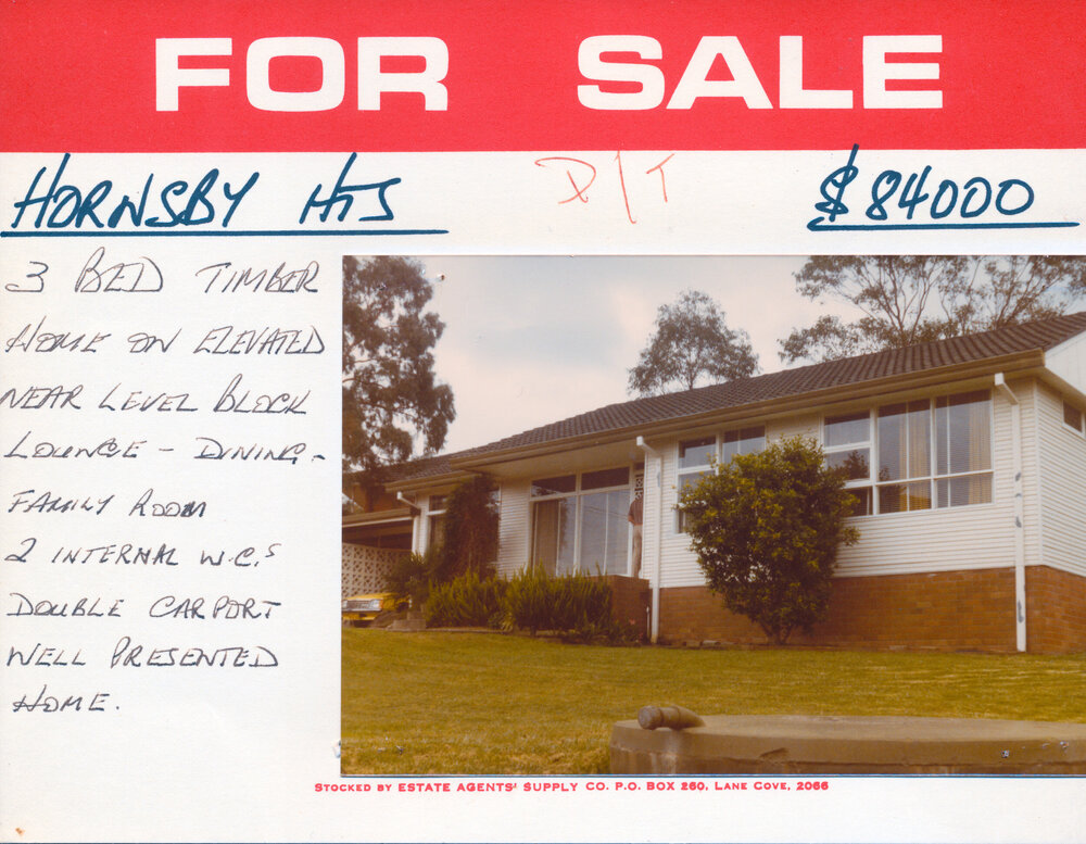 Real Estate Advertisement - Hornsby Heights