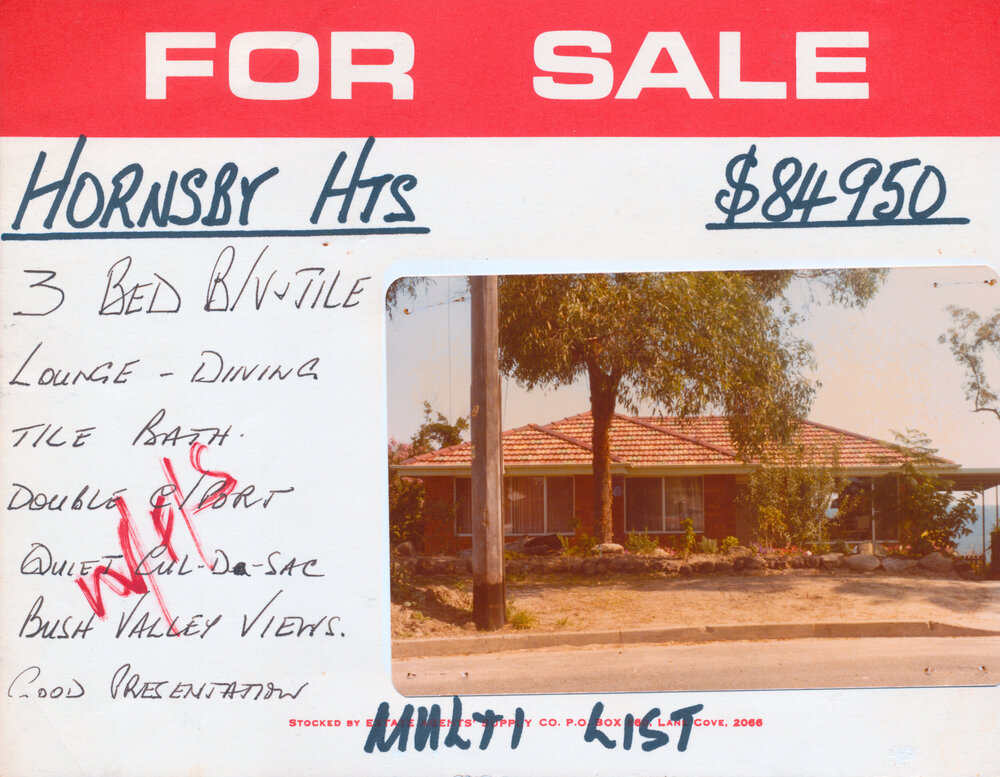 Real Estate Advertisement - Hornsby Heights
