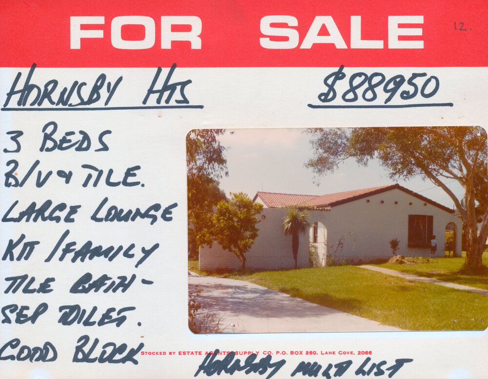 Real Estate Advertisement - Hornsby Heights