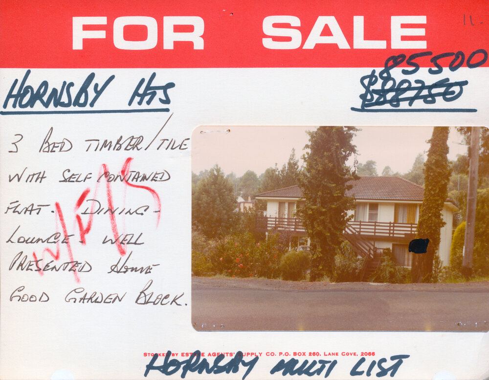 Real Estate Advertisement - Hornsby Heights