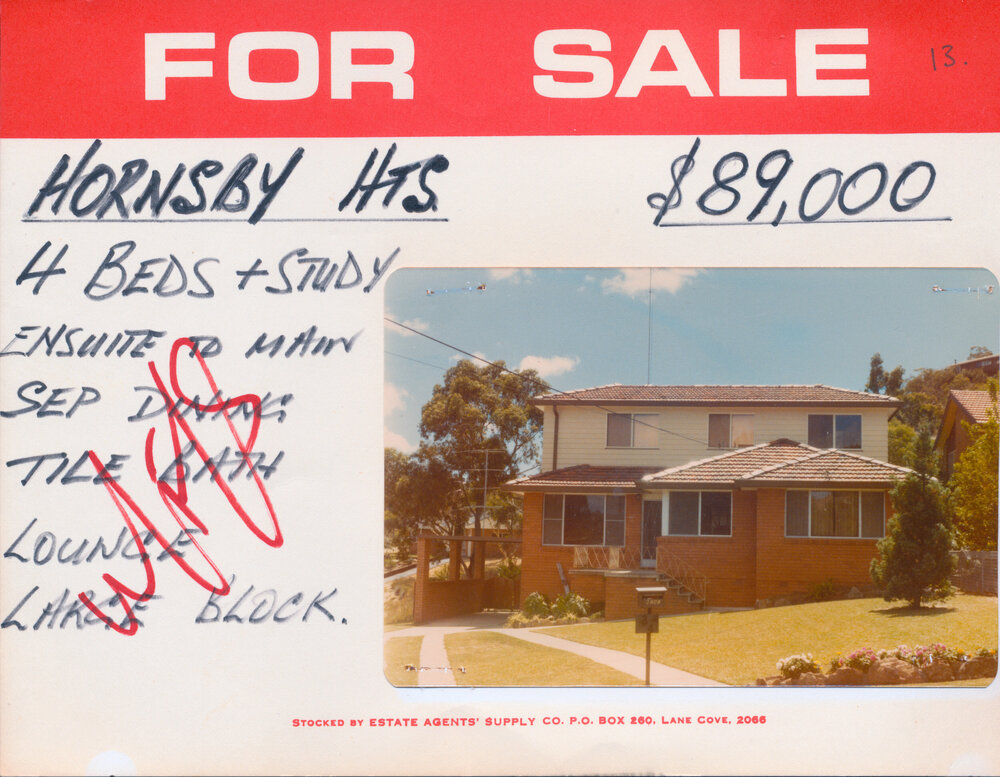 Real Estate Advertisement - Hornsby Heights