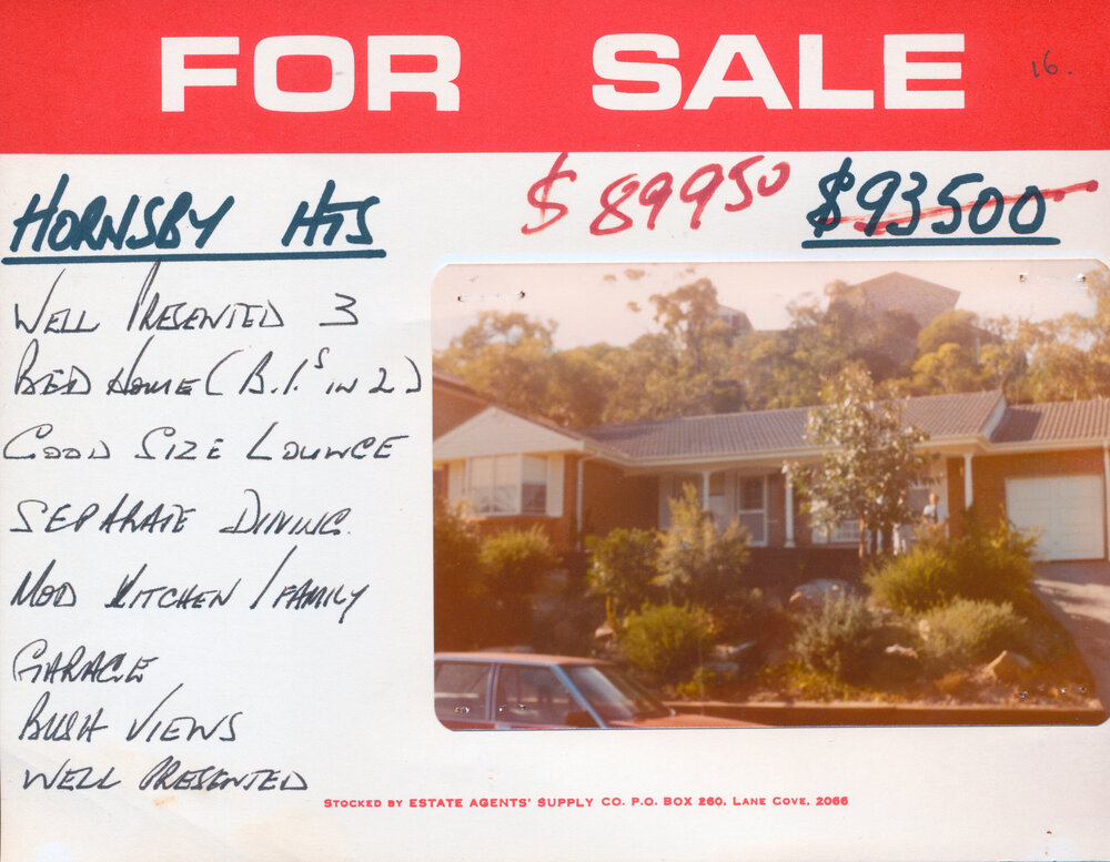 Real Estate Advertisement - Hornsby Heights