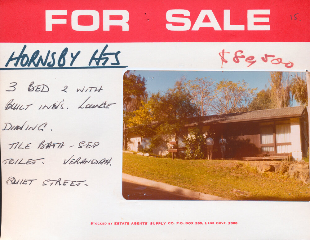 Real Estate Advertisement - Hornsby Heights