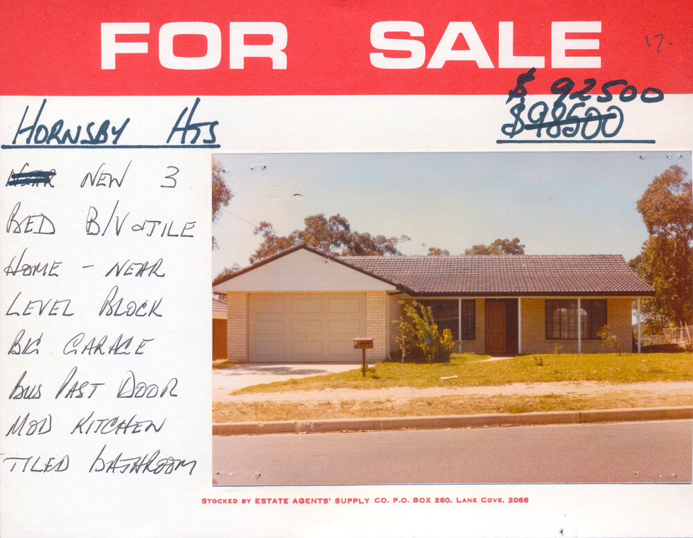 Real Estate Advertisement - Hornsby Heights