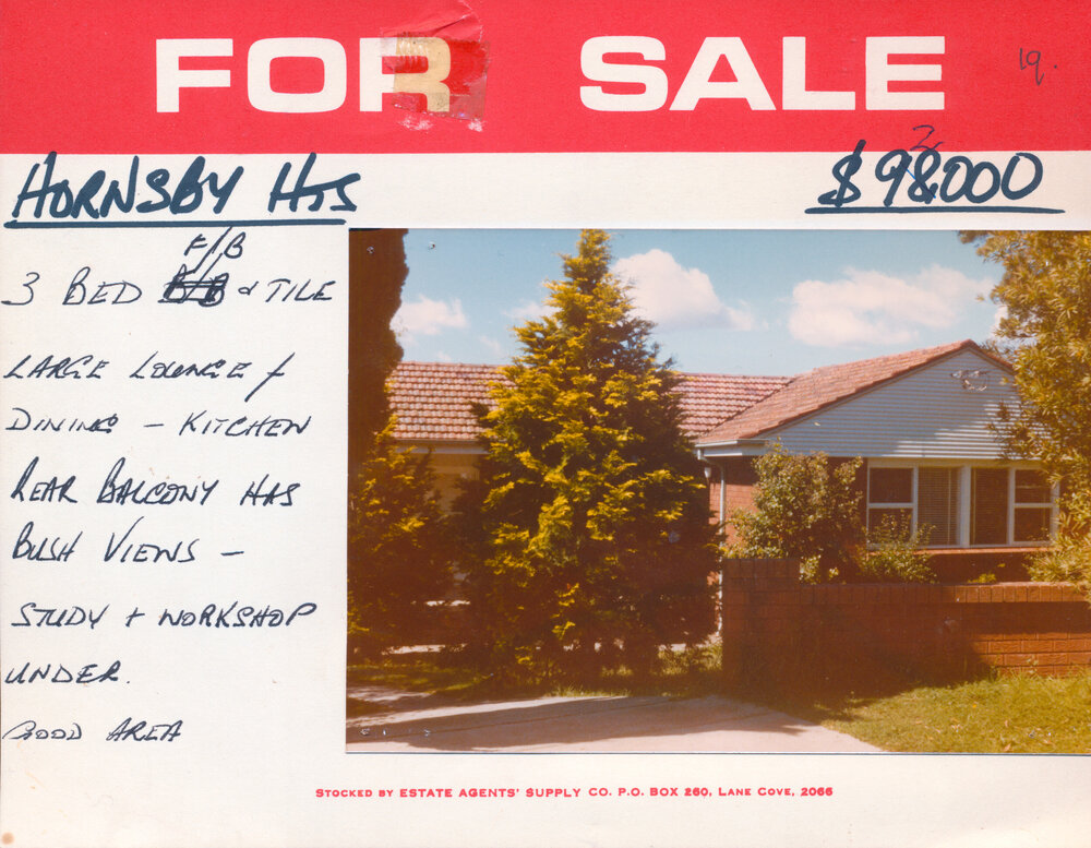 Real Estate Advertisement - Hornsby Heights