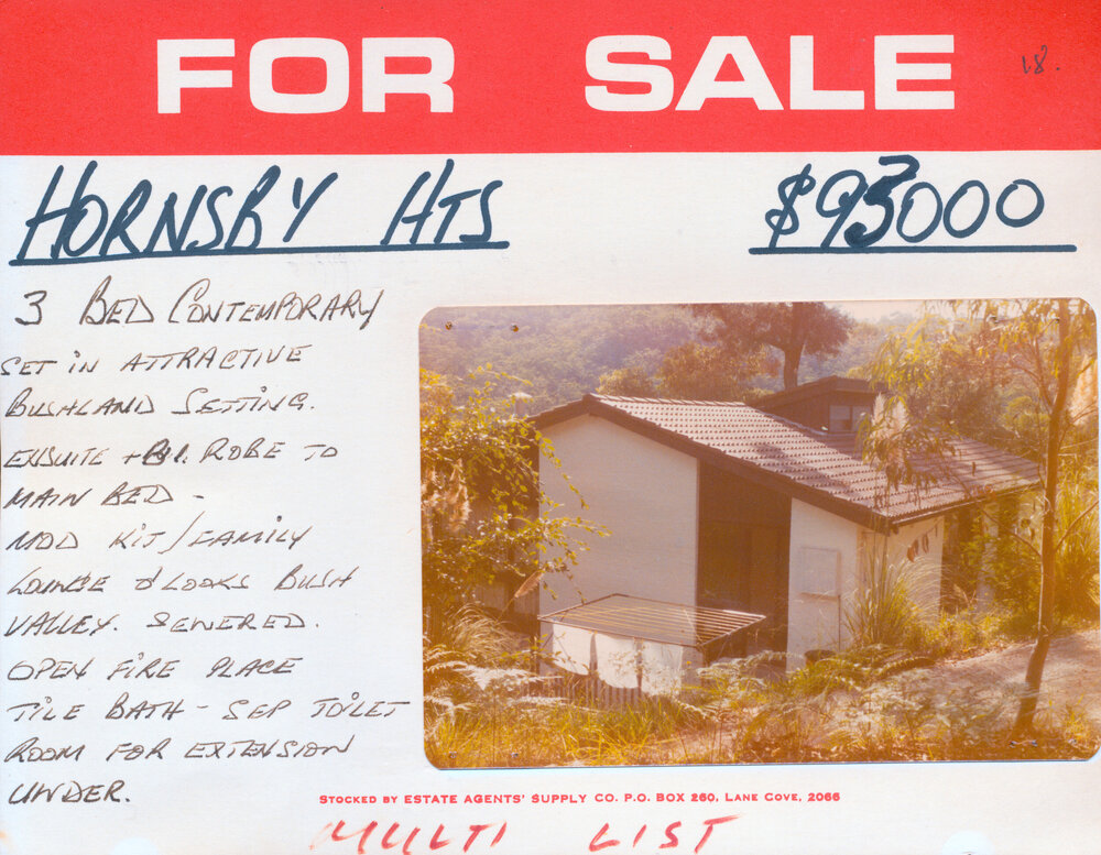 Real Estate Advertisement - Hornsby Heights
