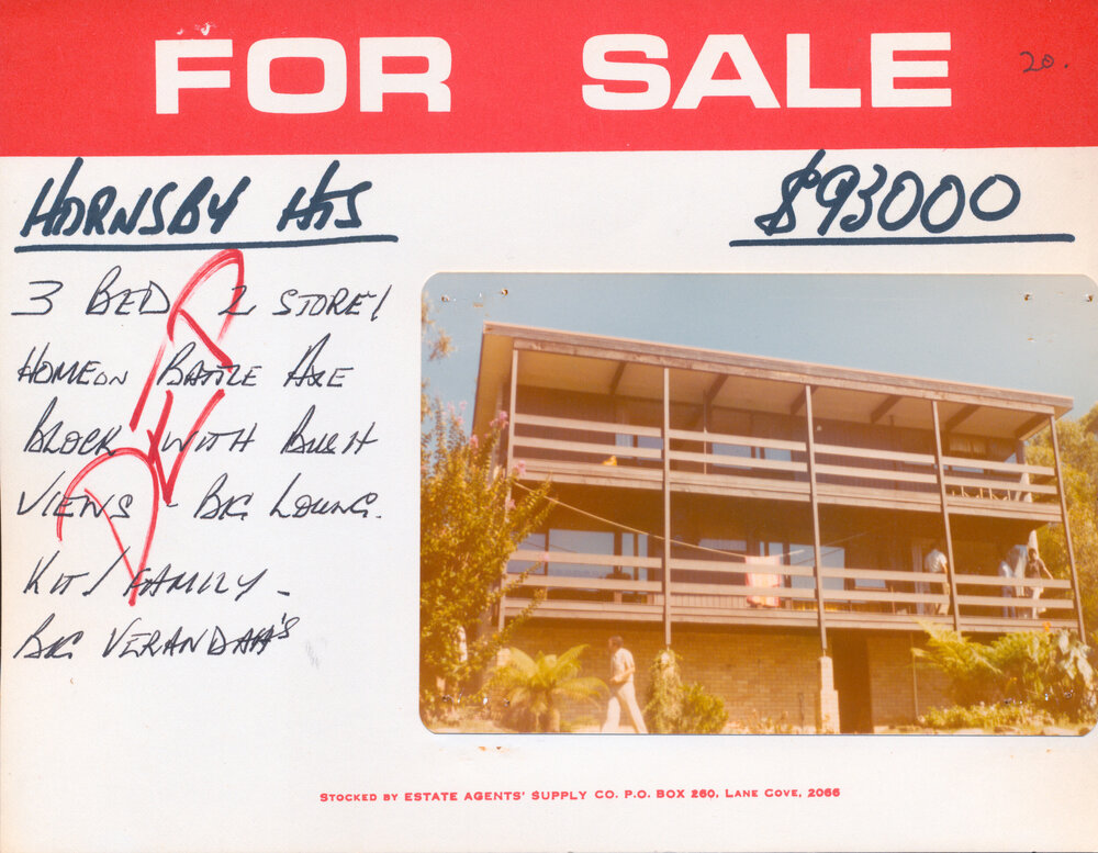 Real Estate Advertisement - Hornsby Heights
