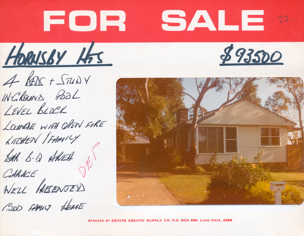 Real Estate Advertisement - Hornsby Heights