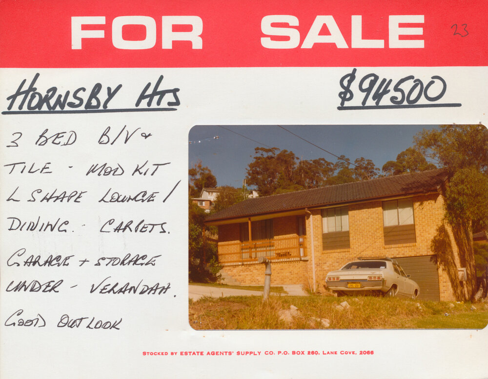Real Estate Advertisement - Hornsby Heights