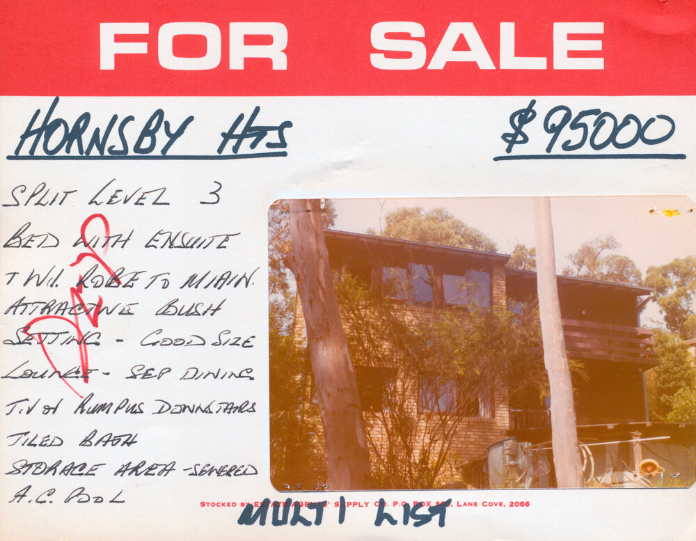Real Estate Advertisement - Hornsby Heights