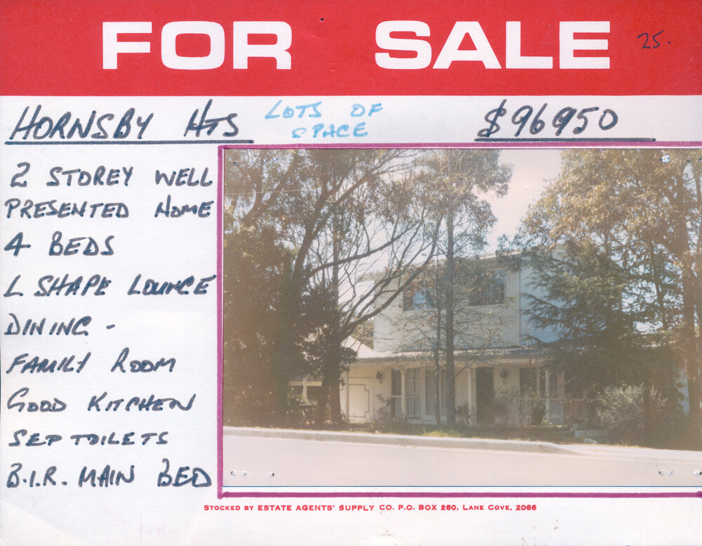 Real Estate Advertisement - Hornsby Heights